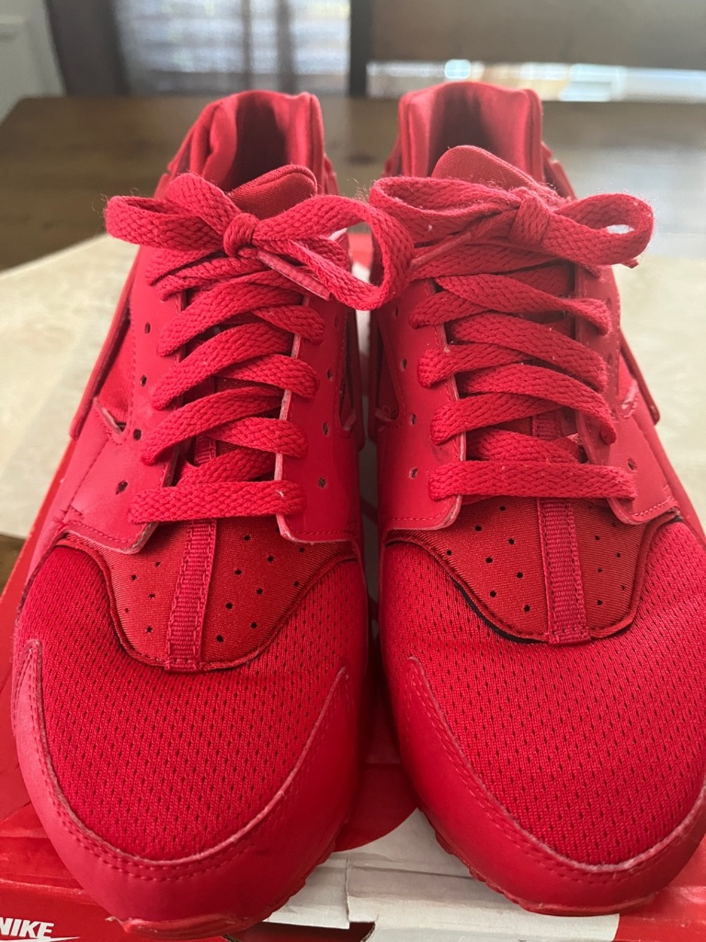 Nike Huarache Kids Red Sneakers